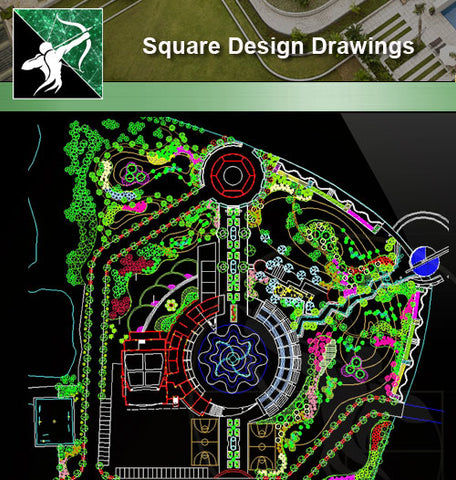 ★Square Design Drawings