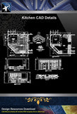 【Kitchen Details】Kitchen detail and design - Architecture Autocad Blocks,CAD Details,CAD Drawings,3D Models,PSD,Vector,Sketchup Download
