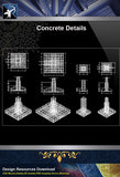 【Free Concrete Details】Free Concrete CAD Details 1 - Architecture Autocad Blocks,CAD Details,CAD Drawings,3D Models,PSD,Vector,Sketchup Download