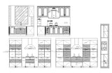 ★【Various Kitchen Cabinet Autocad Blocks & elevation V.2】All kinds of Kitchen Cabinet CAD drawings Bundle - Architecture Autocad Blocks,CAD Details,CAD Drawings,3D Models,PSD,Vector,Sketchup Download