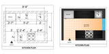 【Interior Design CAD Drawings】@Kitchen design and CAD Details - Architecture Autocad Blocks,CAD Details,CAD Drawings,3D Models,PSD,Vector,Sketchup Download