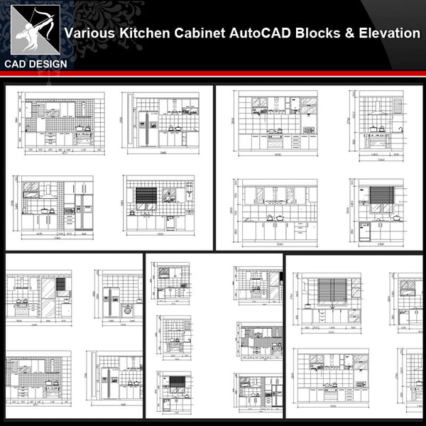 Kitchen Cabinet Blocks