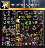 ★Full Office Table Blocks - Architecture Autocad Blocks,CAD Details,CAD Drawings,3D Models,PSD,Vector,Sketchup Download