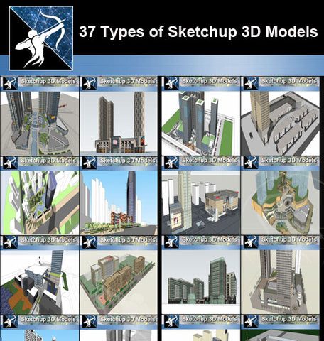 ●Sketchup Office 3D models