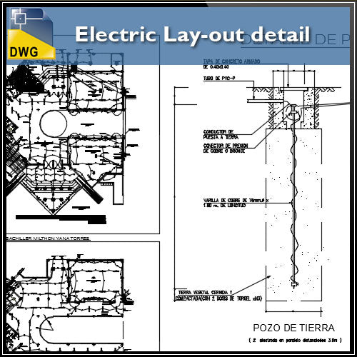 【CAD Details】Electric Lay-out Detail in cad file - Architecture Autocad Blocks,CAD Details,CAD Drawings,3D Models,PSD,Vector,Sketchup Download