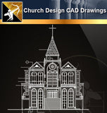 Church Design CAD Drawings 1 - Architecture Autocad Blocks,CAD Details,CAD Drawings,3D Models,PSD,Vector,Sketchup Download