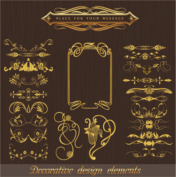 ★Best Vintage Design EPS cliparts collection V8,elegant design,vintage pattern,vector,eps,vintage design