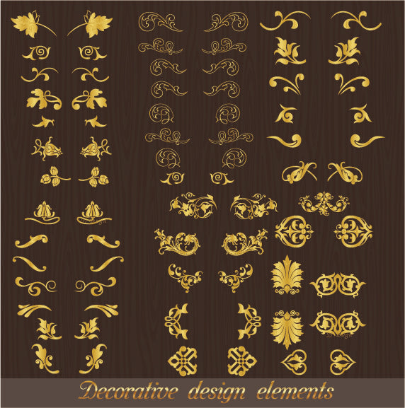★Best Vintage Design EPS cliparts collection V16,elegant design,vintage pattern,vector,eps,vintage design