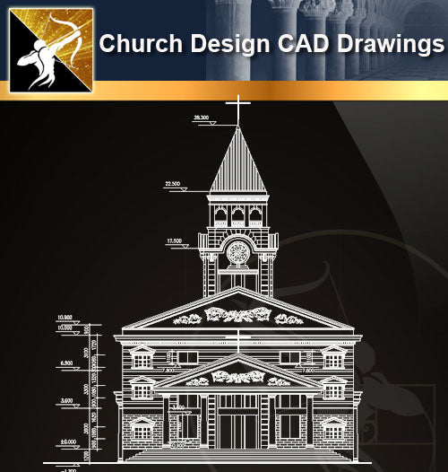 Church Design CAD Drawings 2