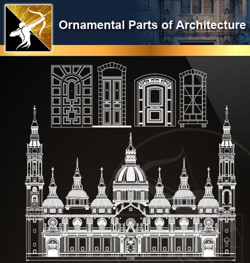 Ornamental Parts of Architecture 3