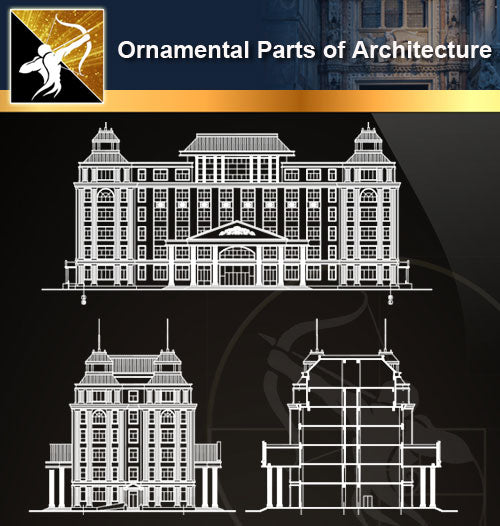 Ornamental Parts of Architecture 4