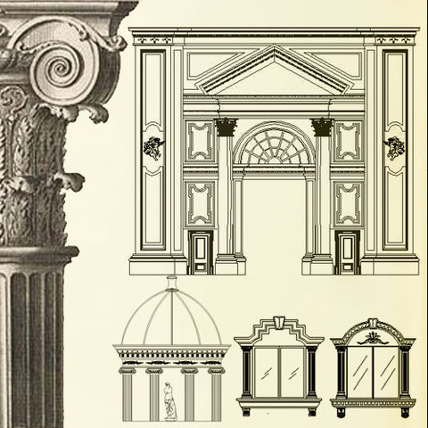 ★Architecture Decorative CAD Blocks