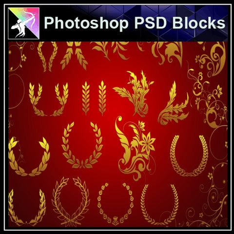 ★Photoshop PSD Decorative Elements