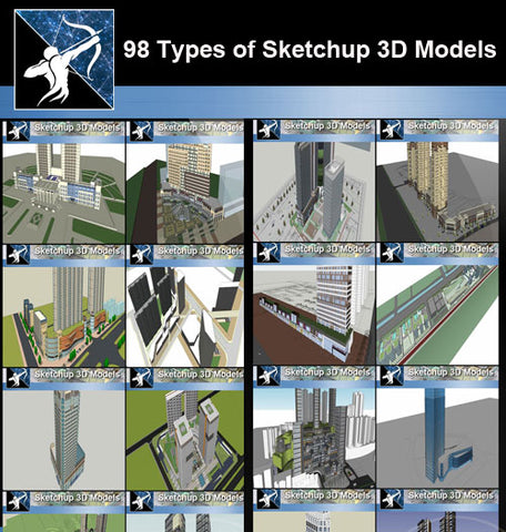 ★Best Sketchup 3D Models Collection