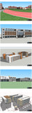★Best 20 Types of School Sketchup 3D Models Collection V.1 - Architecture Autocad Blocks,CAD Details,CAD Drawings,3D Models,PSD,Vector,Sketchup Download