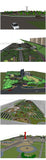 💎【Sketchup Architecture 3D Projects】15 Types of Plaza Landscape Sketchup 3D Models V2 - Architecture Autocad Blocks,CAD Details,CAD Drawings,3D Models,PSD,Vector,Sketchup Download