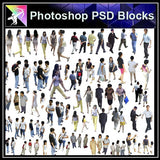 【Photoshop PSD Blocks】People PSD Blocks 1 - Architecture Autocad Blocks,CAD Details,CAD Drawings,3D Models,PSD,Vector,Sketchup Download