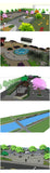 💎【Sketchup Architecture 3D Projects】20 Types of Park Landscape Sketchup 3D Models V1 - Architecture Autocad Blocks,CAD Details,CAD Drawings,3D Models,PSD,Vector,Sketchup Download