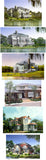 ★Total 35 Types of Modern Villa CAD Plan,Elevation Drawings Bundle(Best Recommanded!!) - Architecture Autocad Blocks,CAD Details,CAD Drawings,3D Models,PSD,Vector,Sketchup Download