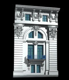 ★【French Architecture Style Design】French architecture · Decorative door and window style CAD Drawings - Architecture Autocad Blocks,CAD Details,CAD Drawings,3D Models,PSD,Vector,Sketchup Download