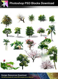 【Photoshop PSD Blocks】Landscape Tree PSD Blocks 10 - Architecture Autocad Blocks,CAD Details,CAD Drawings,3D Models,PSD,Vector,Sketchup Download