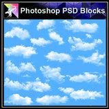 【Photoshop PSD Blocks】Landscape Sky PSD Blocks 3 - Architecture Autocad Blocks,CAD Details,CAD Drawings,3D Models,PSD,Vector,Sketchup Download