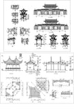 ★【Chinese Landscape ancient construction design Autocad Drawings Collections】All kinds of Chinese Landscape Details CAD Drawings - Architecture Autocad Blocks,CAD Details,CAD Drawings,3D Models,PSD,Vector,Sketchup Download