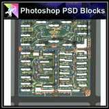 Photoshop PSD Landscape -Landscape Layout Plan V.1 - Architecture Autocad Blocks,CAD Details,CAD Drawings,3D Models,PSD,Vector,Sketchup Download