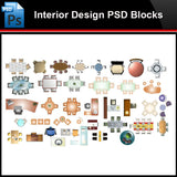 ★Photoshop PSD Blocks-Interior Design PSD Blocks-Desk & Chair PSD Blocks V1 - Architecture Autocad Blocks,CAD Details,CAD Drawings,3D Models,PSD,Vector,Sketchup Download