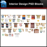 ★Photoshop PSD Blocks-Interior Design PSD Blocks-Bed PSD Blocks V2 - Architecture Autocad Blocks,CAD Details,CAD Drawings,3D Models,PSD,Vector,Sketchup Download