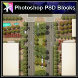 Photoshop PSD Landscape Layout Plan Blocks  V.2 - Architecture Autocad Blocks,CAD Details,CAD Drawings,3D Models,PSD,Vector,Sketchup Download