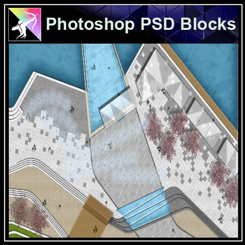 Photoshop PSD Landscape -Landscape presentation concept psd V.4 - Architecture Autocad Blocks,CAD Details,CAD Drawings,3D Models,PSD,Vector,Sketchup Download