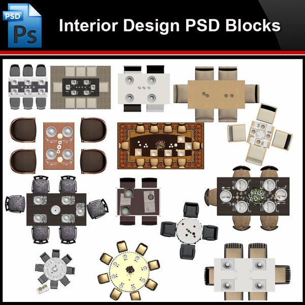 ★Photoshop PSD Blocks-Interior Design PSD Blocks-Desk & Chair PSD Blocks V4 - Architecture Autocad Blocks,CAD Details,CAD Drawings,3D Models,PSD,Vector,Sketchup Download