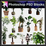★Photoshop PSD Blocks-Flowers PSD Blocks V.2 - Architecture Autocad Blocks,CAD Details,CAD Drawings,3D Models,PSD,Vector,Sketchup Download