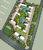 Photoshop PSD Landscape Layout -Residential Plan Design PSD V.7 - Architecture Autocad Blocks,CAD Details,CAD Drawings,3D Models,PSD,Vector,Sketchup Download