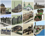 💎【Sketchup Architecture 3D Projects】European Classical Architecture Sketchup 3D Models V2 - Architecture Autocad Blocks,CAD Details,CAD Drawings,3D Models,PSD,Vector,Sketchup Download