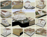 💎【Sketchup Architecture 3D Projects】Ancient roman architecture model- Sketchup 3D Models V2 - Architecture Autocad Blocks,CAD Details,CAD Drawings,3D Models,PSD,Vector,Sketchup Download