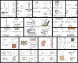 ★【Landscape CAD Details Collections 景觀工程施工大樣合輯】Landscape CAD Details Bundle 景觀工程CAD施工大樣圖 - Architecture Autocad Blocks,CAD Details,CAD Drawings,3D Models,PSD,Vector,Sketchup Download