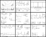 ★【Ceiling Details-Autocad Blocks,details Collections V2】All kinds of Ceiling Details Design CAD Drawings