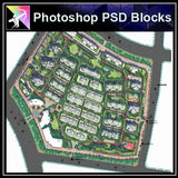 Photoshop PSD Landscape Layout Plan Blocks  V.14 - Architecture Autocad Blocks,CAD Details,CAD Drawings,3D Models,PSD,Vector,Sketchup Download