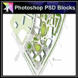 Photoshop PSD Landscape Layout Design Concept V.2 - Architecture Autocad Blocks,CAD Details,CAD Drawings,3D Models,PSD,Vector,Sketchup Download