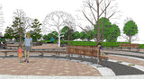 💎【Sketchup Architecture 3D Projects】5 Types of Park Landscape Sketchup 3D Models V3 - Architecture Autocad Blocks,CAD Details,CAD Drawings,3D Models,PSD,Vector,Sketchup Download