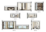 ★Interior Design Plan & Elevation Elements-Photoshop PSD Blocks V.14 - Architecture Autocad Blocks,CAD Details,CAD Drawings,3D Models,PSD,Vector,Sketchup Download