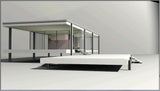 【World Famous Architecture CAD Drawings】Farnsworth house 3D Max model- ludwig mies van der rohe - Architecture Autocad Blocks,CAD Details,CAD Drawings,3D Models,PSD,Vector,Sketchup Download