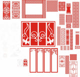 ★Vector Decoration Design Elements V.24-Download Illustration AI Vector Files - Architecture Autocad Blocks,CAD Details,CAD Drawings,3D Models,PSD,Vector,Sketchup Download
