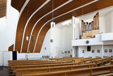 【World Famous Architecture CAD Drawings】Iglesia Riola(Italia) - Alvar Aalto - Architecture Autocad Blocks,CAD Details,CAD Drawings,3D Models,PSD,Vector,Sketchup Download