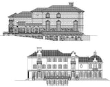 ★【Villa CAD Design,Details Project V.8-French Fontainebleau Style】Chateau,Manor,Mansion,Villa@Autocad Blocks,Drawings,CAD Details,Elevation - Architecture Autocad Blocks,CAD Details,CAD Drawings,3D Models,PSD,Vector,Sketchup Download