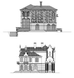 ★【Villa CAD Design,Details Project V.8-French Fontainebleau Style】Chateau,Manor,Mansion,Villa@Autocad Blocks,Drawings,CAD Details,Elevation - Architecture Autocad Blocks,CAD Details,CAD Drawings,3D Models,PSD,Vector,Sketchup Download