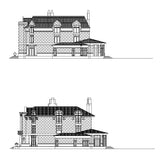 ★【Villa CAD Design,Details Project V.4-England Manor Style】Chateau,Manor,Mansion,Villa@Autocad Blocks,Drawings,CAD Details,Elevation - Architecture Autocad Blocks,CAD Details,CAD Drawings,3D Models,PSD,Vector,Sketchup Download