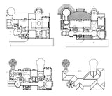 ★【Villa CAD Design,Details Project V.7-British George Style】Chateau,Manor,Mansion,Villa@Autocad Blocks,Drawings,CAD Details,Elevation - Architecture Autocad Blocks,CAD Details,CAD Drawings,3D Models,PSD,Vector,Sketchup Download